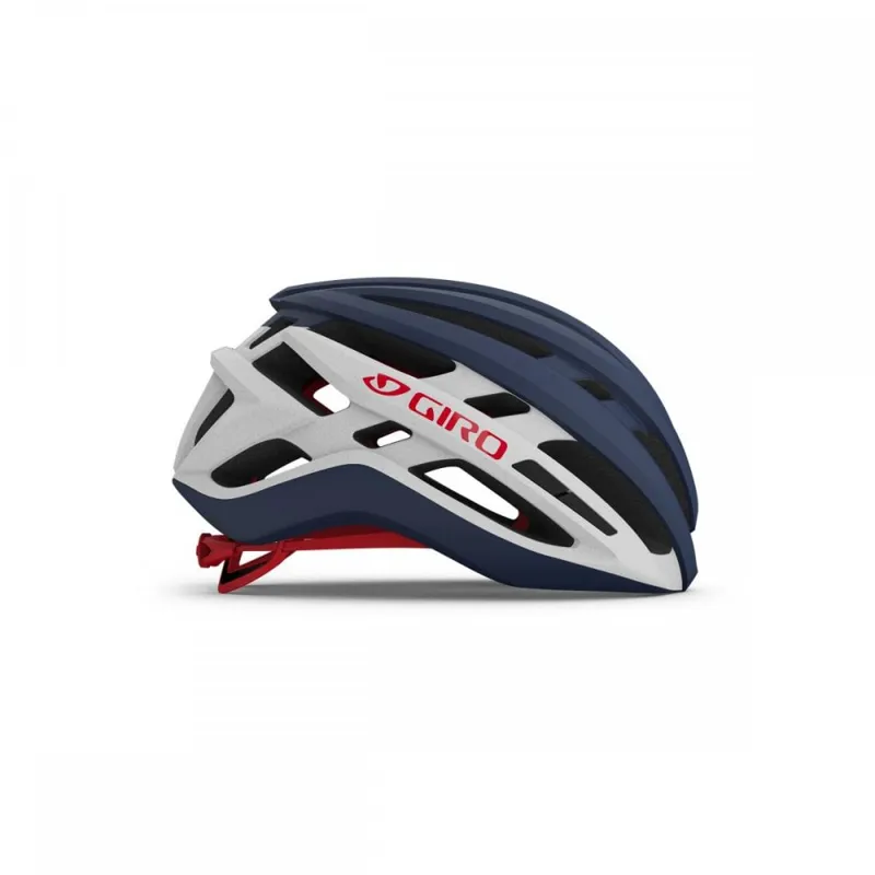 Giro Agilis Mips Road Helmet 2022 Matte Midnight / White / Red-2